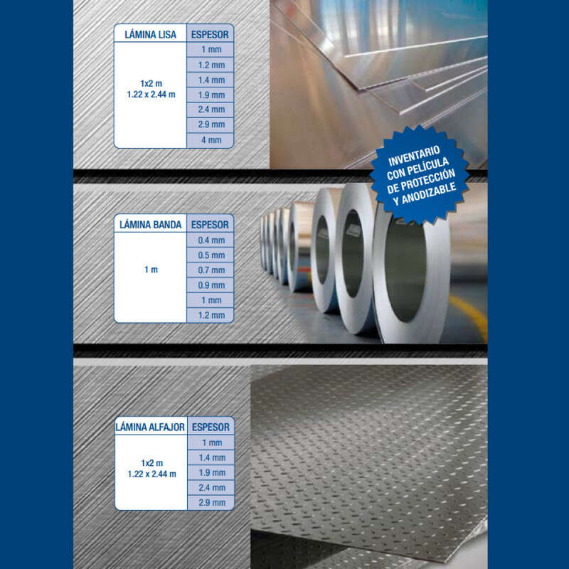 Imagen de Laminas de Aluminio