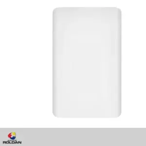 Placa ciega blanco