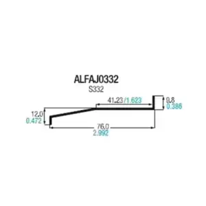 Alfajia de 8 centimetros