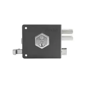 Cerradura master 21 gris derecha Gato