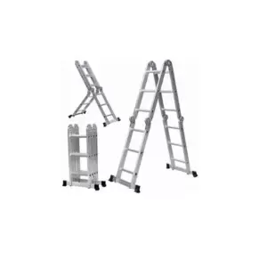 Escalera multifuncional 12 peldaños Alumina 49001