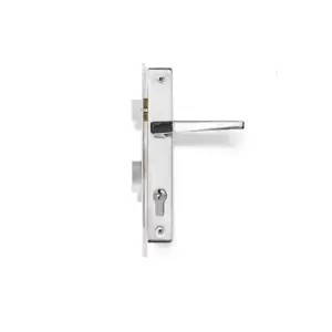 Cerradura embutir fontana E35 cromo satin exterior US15 Yale 4067