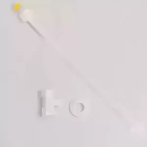 Acople con registro lavamanos 40 cms