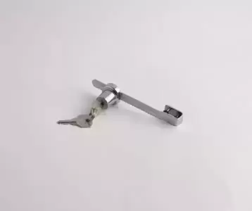Cerradura para vitrina niquelada
