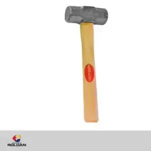 Almadana con cabo de madera