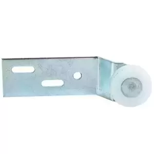 Rodachina para closet curvo zinc.