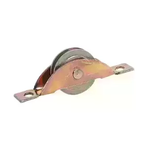 Rodachina piso acanalada metalica