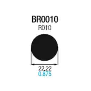 Barra redonda de aluminio 7/8