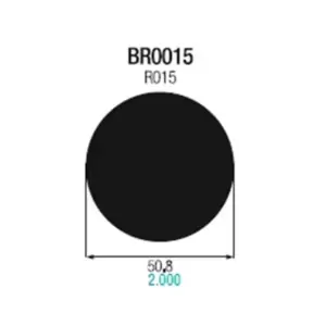 Barra redonda de aluminio 2