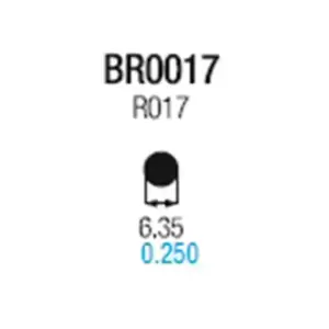 Barra redonda de aluminio 1/4