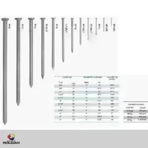 Clavo con cabeza para madera