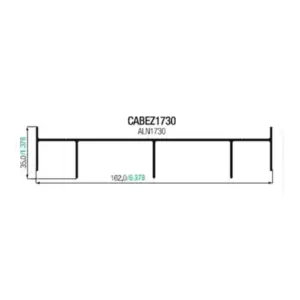 Cabezal tres rieles para 7038