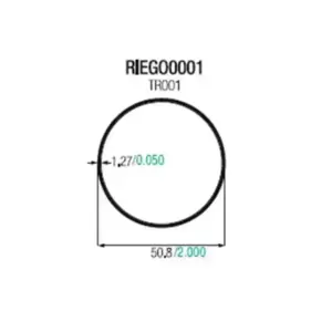 Tubo circular de aluminio 2